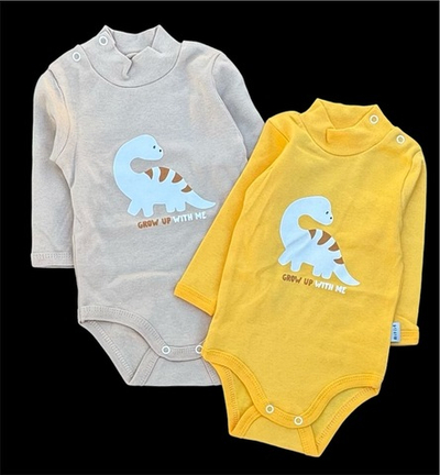 Боді-водолазка "Діно", рібана з начосом ТМ "DMR"