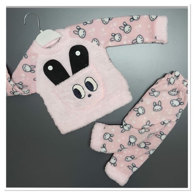 Костюм для дому та сну (піжама) "Моська", фліс, бавовняна махра ТМ "Joey"