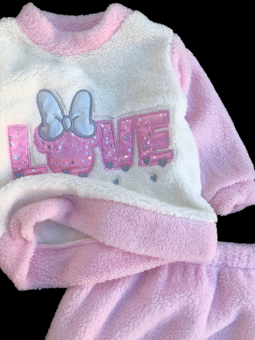 Костюм 2в1: світшот, штани "Love" , махра, начос ТМ "Murat Baby"