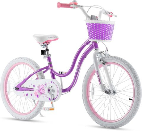 Детский двухколесный велосипед для девочки Royal Baby Stargirl 20 дюймов RB20G-1 с корзиной