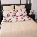 Комплект постельного белья Сатин Velouria Luxe с Одеялом VL015