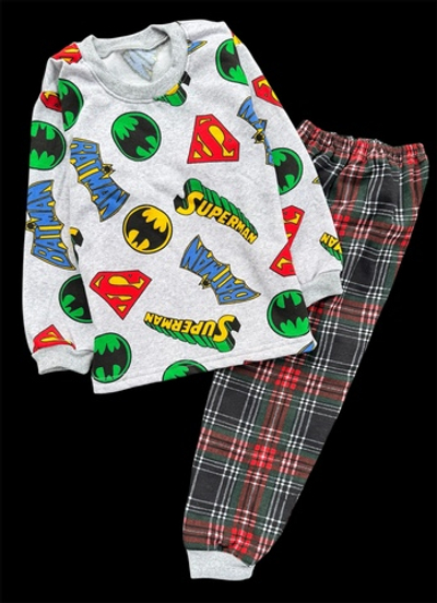 Костюм для дому та сну (піжама) "Superman", футер ТМ "Ua"