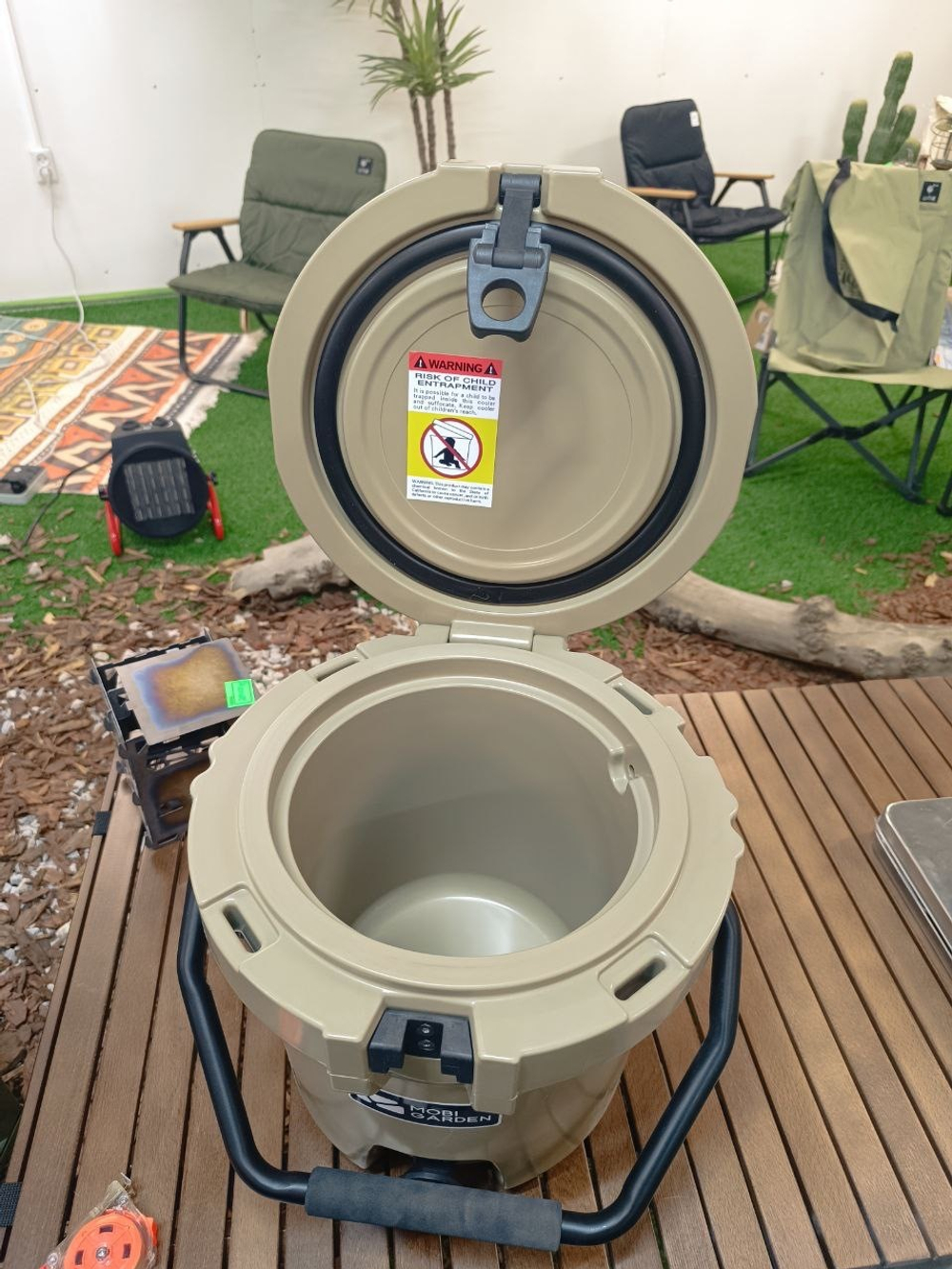 Охлаждающее походное ведро 9,5 литров