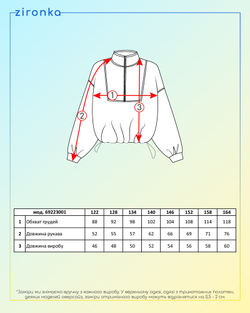 Анорак флісовий рожевий для дівчинки (арт. 6922300103)