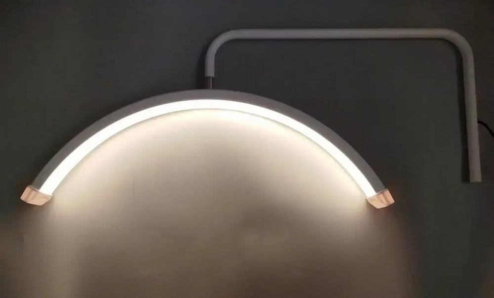 Бестеневая Led лампа для бьюти мастера Smart Moon Light HD-M6X, 36 Вт, белая