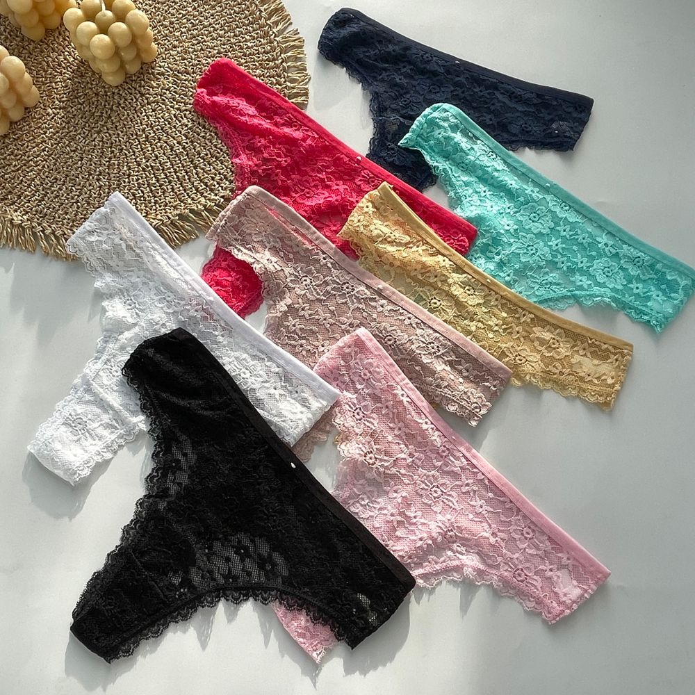 Стрінги з ажуром