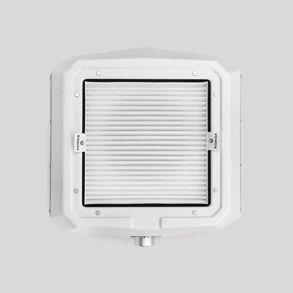 Настільна витяжка для манікюру з фільтром HEPA Bioniqa Tabletop H+ V4 White