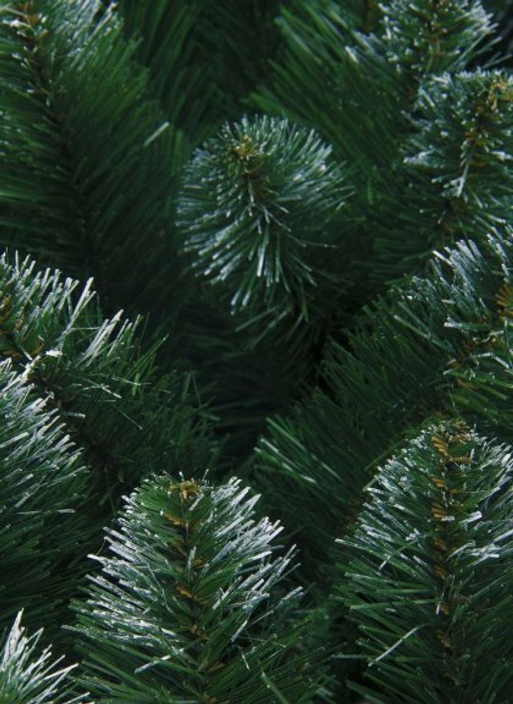 Ель искусственная с белым напылением 2 м. "Королевская". Мягкая хвоя.