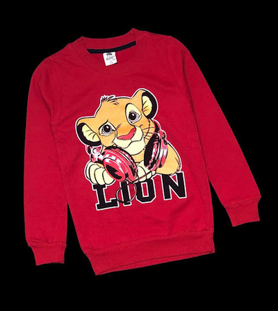 Світшот "Lion", двунитка ТМ "DJW"