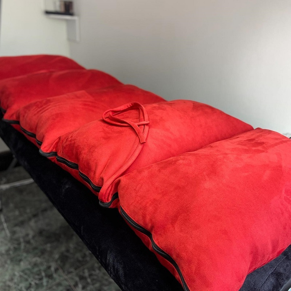 Анатомический матрас на кушетку плюш-велюр