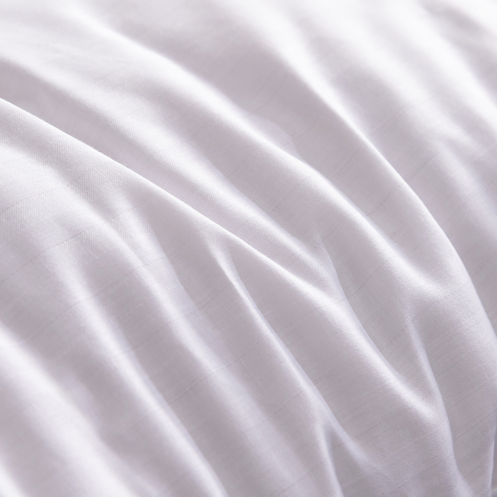 Наволочки Страйп Сатин Однотонный Отель белый 100% Хлопок 1x1 N1CTH03657