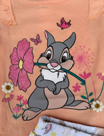 Костюм 3в1: футболка, шорти, пов'язка "Зайченя", бавовна ТМ "Disney"