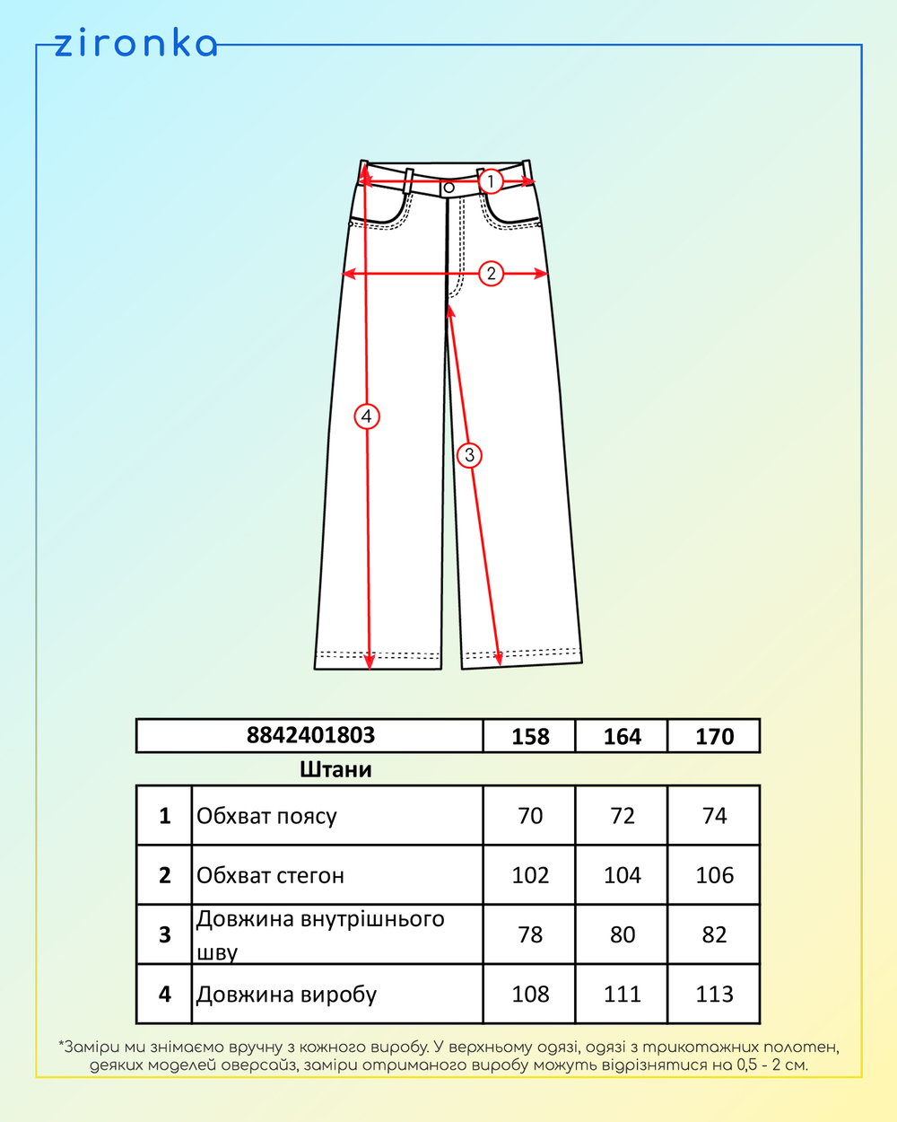 Джинси чорні для дівчинки (арт. 8842401803)