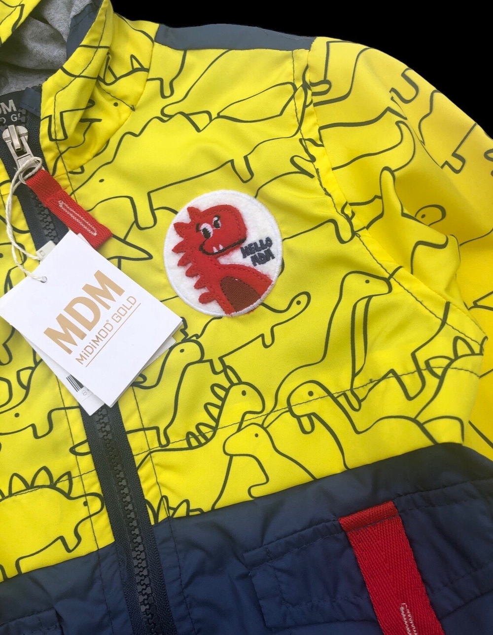 Вітрівка з капюшоном "Dino", плащівка ТМ "MDM"