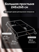 Комплект постельного белья Однотонный Сатин Премиум OCP002