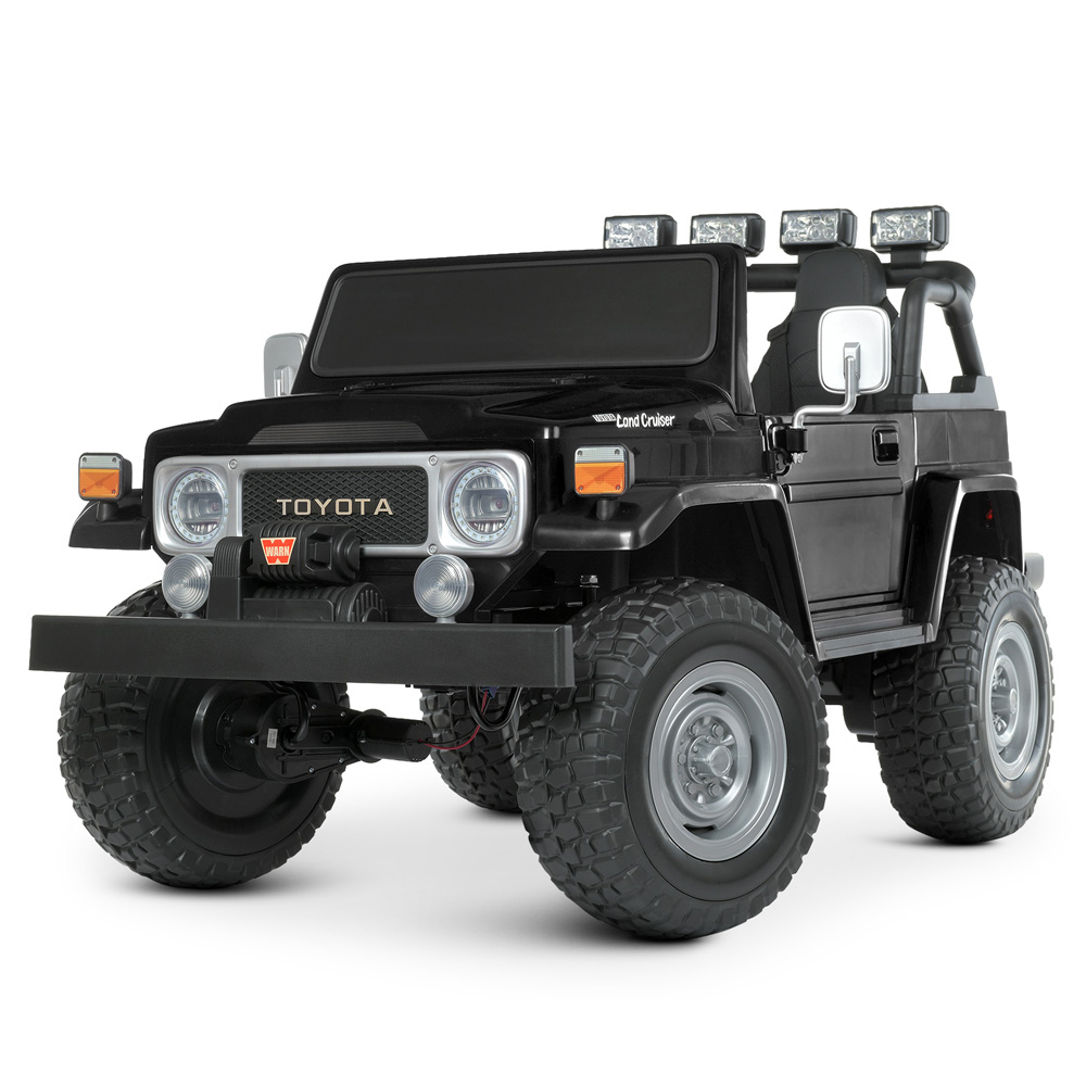 Дитячий двомісний електромобіль джип 4WD Toyota M 4968EBLR(24V)