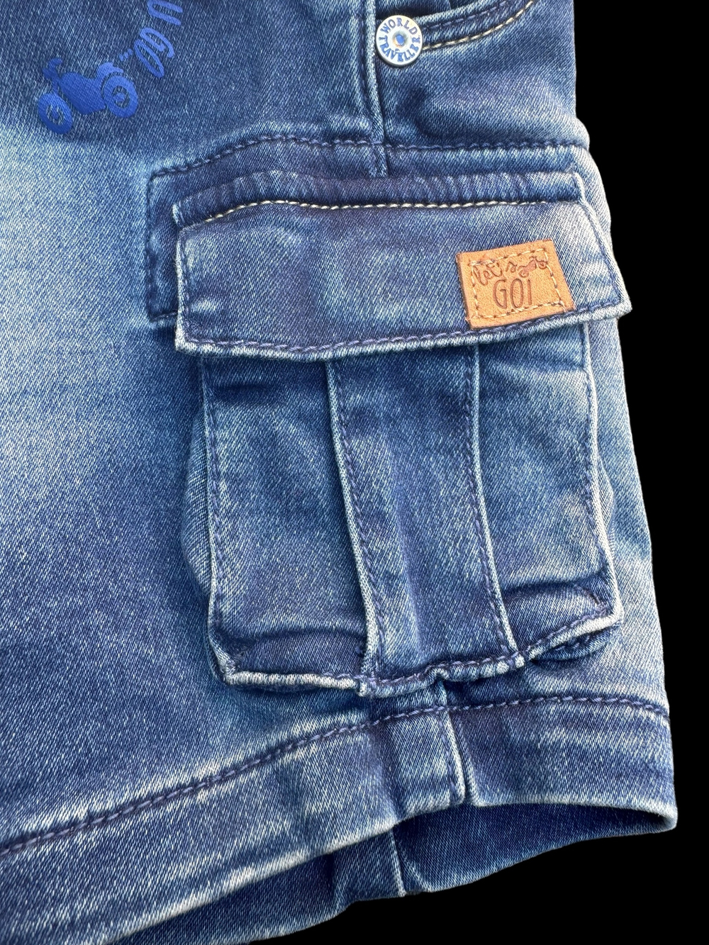 Шорти, джинс ТМ "OVS" (80 см)