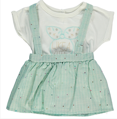 Костюм 2в1: сарафан, футболка, бавовна ТМ "Bebetto"