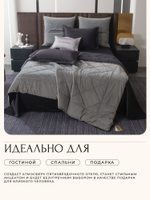 Комплект постельного белья Сатин Velvet Premium с Одеялом VP004