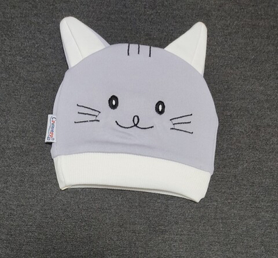 Шапочка "Cats", бавовна ТМ "Cramerr" (0-6 міс)