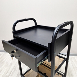 Косметологічний візок R-9 чорний