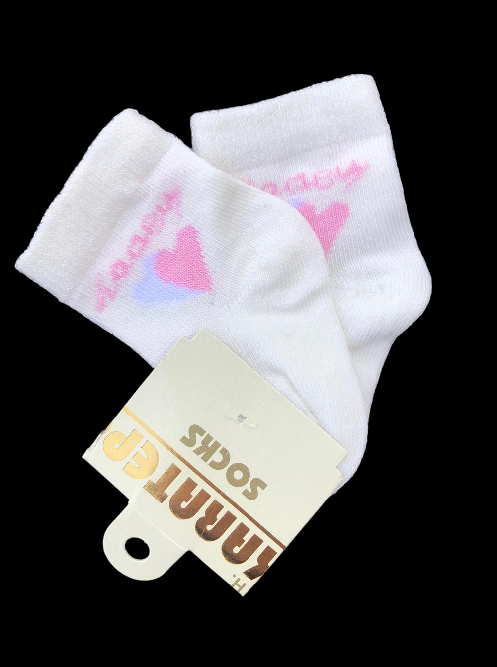 Шкарпетки "Серденько", котон ТМ "Karatepe socks" (0-6 міс)