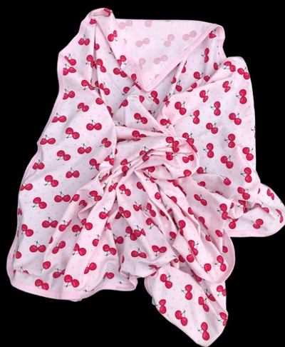 Плед двухсторонній "Принт", бавовна, 90*90 см, ТМ "Happy ТоТ"