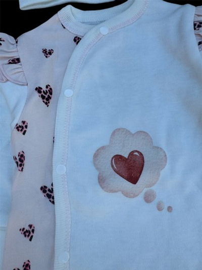 Чоловічок із шапочкою "Принт", інтерлок ТМ"Happy ТОТ"