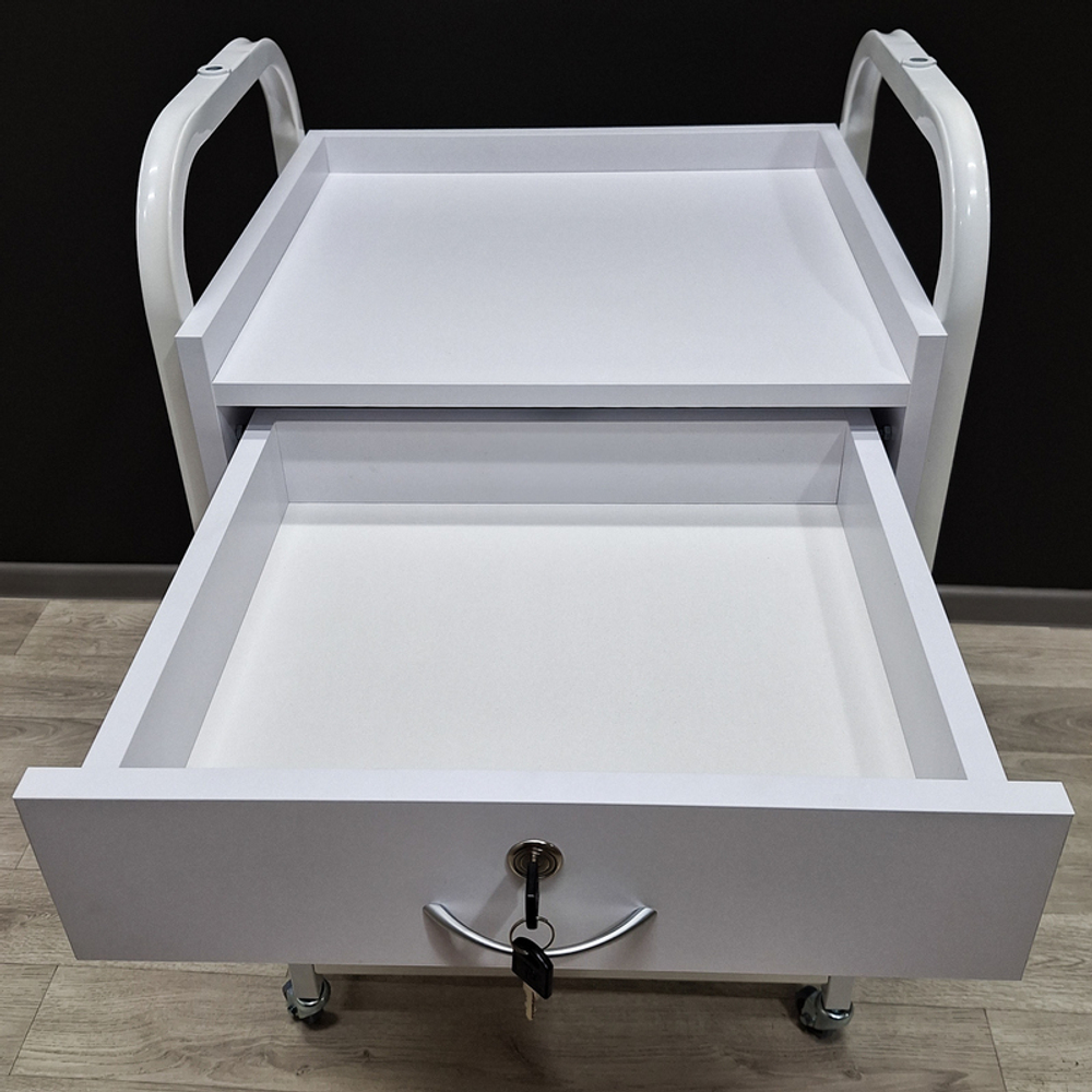 Косметологічний візок R-9 білий