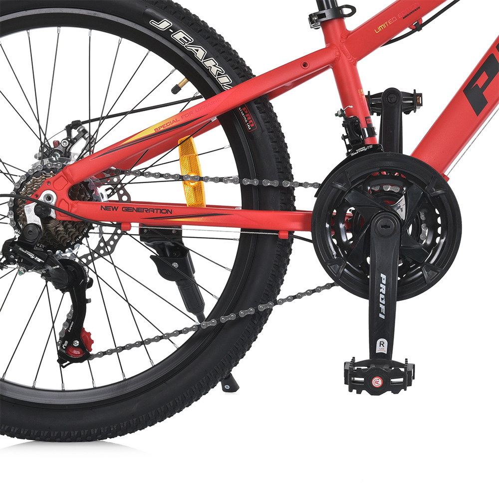 Велосипед гірський підлітковий Profi MTB2401 24 дюйми алюмінієвий