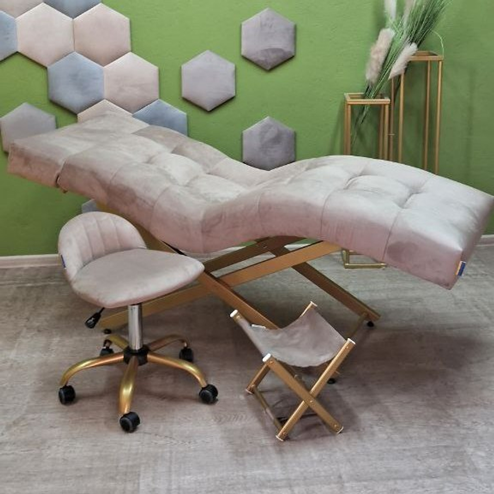 Комплект мебели для лашмейкеров и бровистов Tertio Gold 100