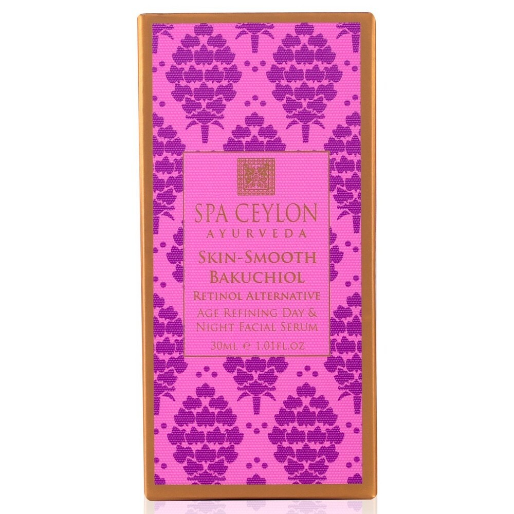 Антивікова сироватка день-ніч для сухої та чутливої шкіри Бакучіол 30 мл, SPA Ceylon