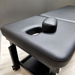 Стаціонарний масажний стіл KP-10 plus Black