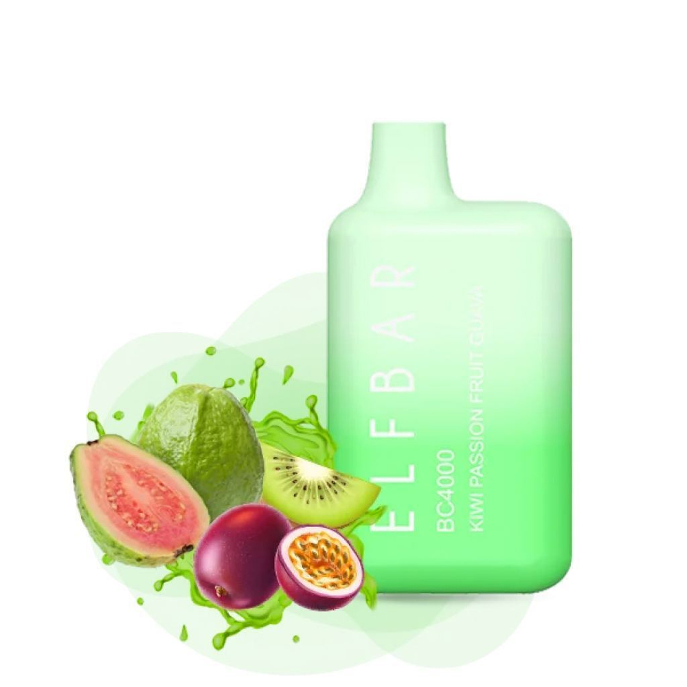 Elf Bar BC4000 Kiwi Passion Fruit Guava 5% nic