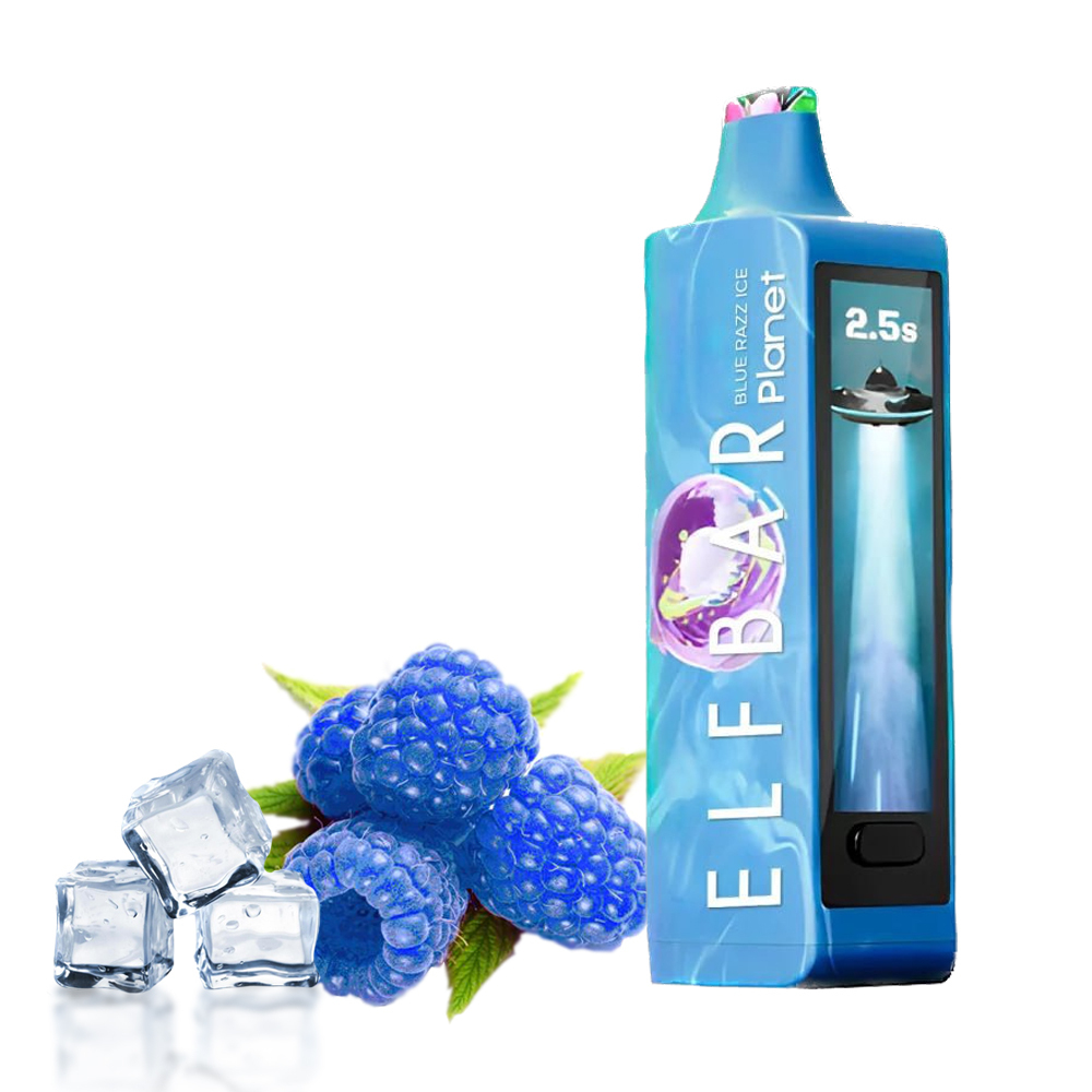 Elf Bar Planet 25000 - Blue Razz Ice (5% Nic)