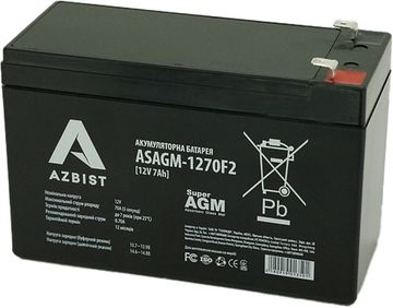 Акумуляторна батарея AZBIST Super AGM 12V 7.0Ah (ASAGM-1270F2)