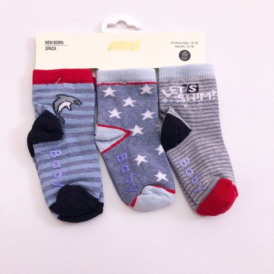 Шкарпетки, набір 3 шт, котон "Arti"