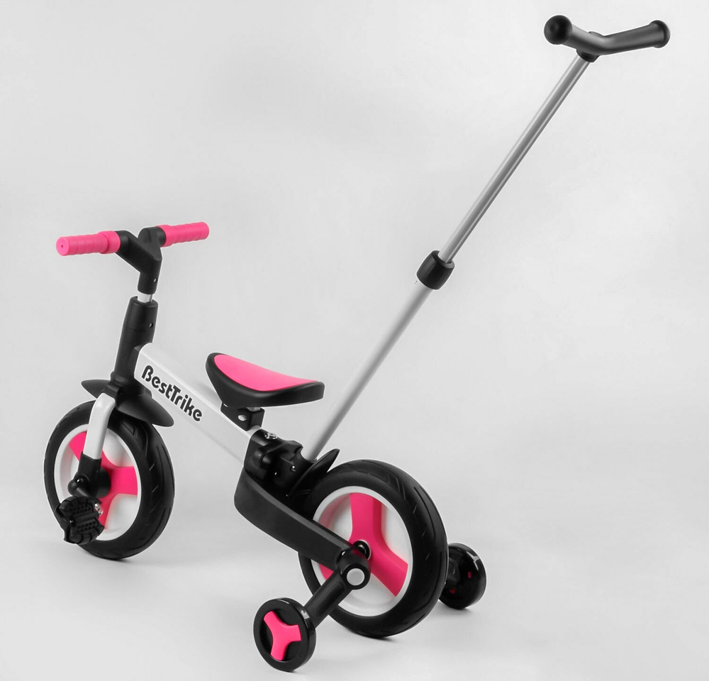 Дитячий велосипед-трансформер 4 в 1 Best Trike зі знімними педалями