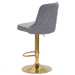 Стільчик для візажу Adamo velor Gold