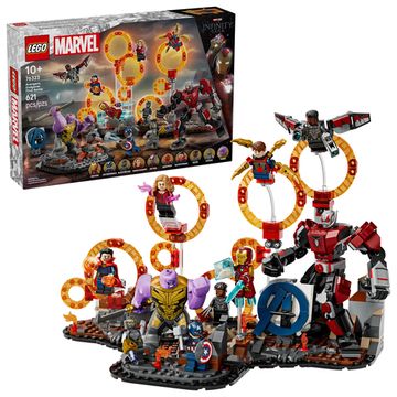 Конструктор LEGO Super Heroes Marvel Месники: Завершення. Вирішальна битва 621 деталь (76323)