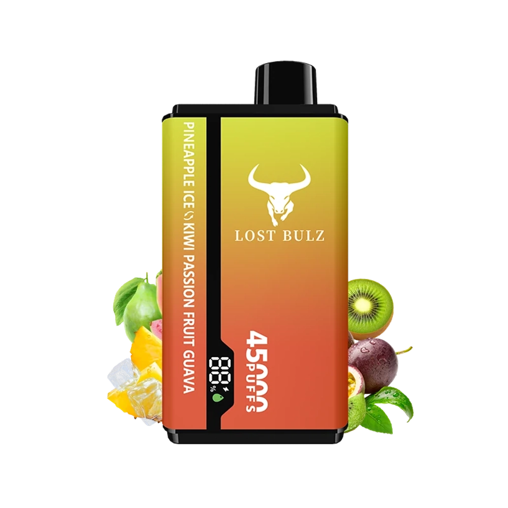 Lost Bulz 45.000 - Pineapple Ice + Kiwi Passion Fruit Guava (5%)