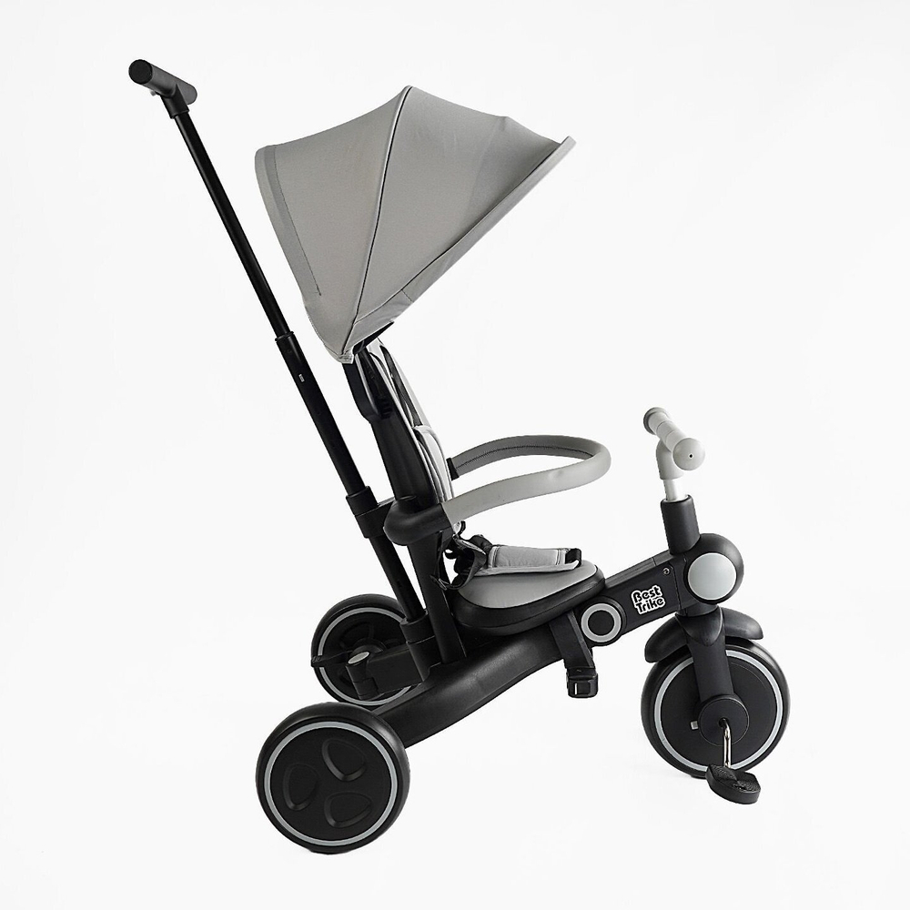 Дитячий триколісний велосипед-трансформер Best Trike BS-12 EVA складний
