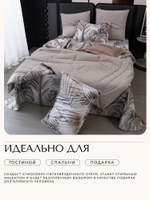 Комплект постельного белья Сатин Velouria Luxe с Одеялом VL014