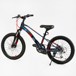Детский спортивный велосипед 20 дюймов Corso F35 магниевый, оборудование Shimano