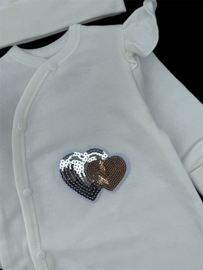 Чоловічок із шапочкою "Серденько", футер ТМ "Happy ТОТ"