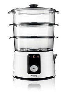 Пароварка Philips HD9150/00 Білий/чорний