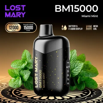Lost Mary BM15000 - Miami Mint (2% nic)