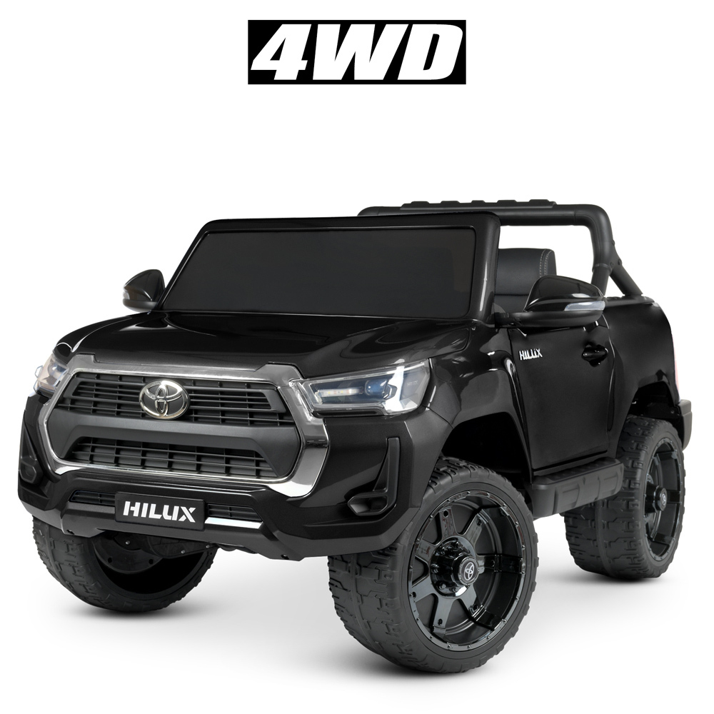 Дитячий електромобіль джип Toyota Hilux 4WD M 4919EBLRS