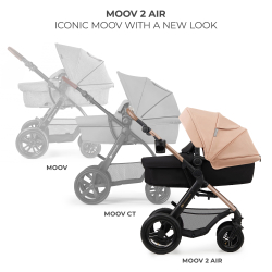 Универсальная коляска 3 в 1 Kinderkraft Moov 2 Air