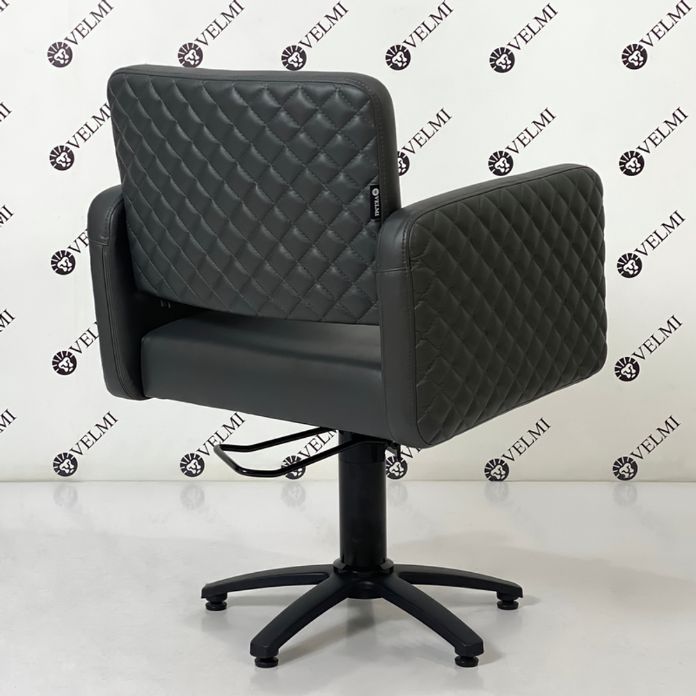 Комплект парикмахерской мебели Polo Premium Lux Black на пятилучье